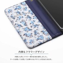 送料無料★KNUTe Google Pixel 7a Pixel7a 花柄 手帳型 ケース カバー 蓋ピタ スタンド（ミント）_画像5