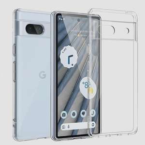 送料無料★Kakuki Google pixel 7A ケース クリア ソフトカバー 透明TPU レンズ保護 薄型 全面保護