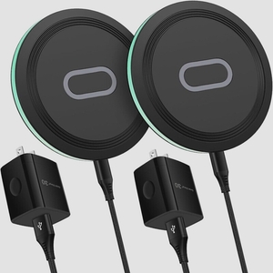 送料無料★ワイヤレス充電器 Qi認証 QC3.0 急速充電器 ・Type Cケーブル付き 置くだけ充電器 最大15W出力