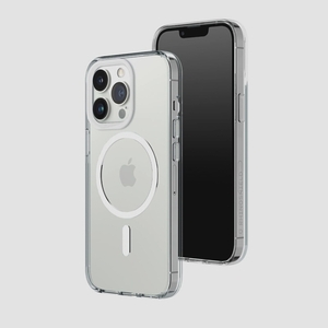 送料無料★RHINOSHIELD iPhone13 Pro MagSafe対応 クリアケース カメラリング 薄型 軽量 ホワイト
