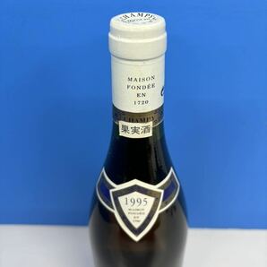 ★【未開栓・保管品】BOURGOGNE CHAMPY CHARDONNAY PERE&CIE 酒 お酒 ワイン フランス 750ml 1995年の画像2