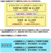 純三河 白名倉 砥石 目白 別上 141g 天然砥石 三河白名倉 名倉砥石 剃刀 日本剃刀 西洋剃刀 床屋 サロン 日本剃刀の研ぎの必需品@4027_画像7