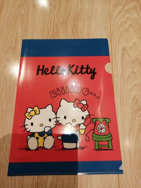 キティ Kitty キティちゃん クリアファイル A4 新品 非売品 未使用 ノベルティ