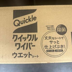 新品 未開封 クイックルワイパーウエットシート 除菌 品番 760210 花王 の画像4