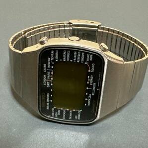 ジャンク品 USED 年代物 SEIKO セイコー ワールドタイム M158-5000の画像1