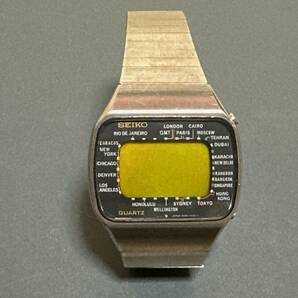 ジャンク品 USED 年代物 SEIKO セイコー ワールドタイム M158-5000の画像2