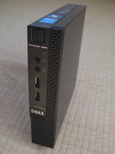 DELL最小マイクロデスクトップ型OPTIPLEX /WIN10-64bit,office2021共に認証済/メモリ6GBに増設/Core-i3/動画&音楽ダビング,DVD作成ソフト付