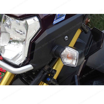 タイ ホンダ zoomer x ウインカー msx ズーマーX 110cc バイク ウィンカー 汎用 アンバー レンズ クリア 純正タイプ 社外品 4個 _画像8