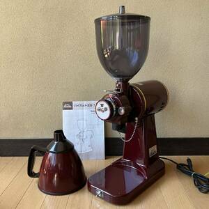 美品　カリタ　kalita ハイカットミル　コーヒーミル　検索　ナイスカットミル フジローヤル　R-440 グラインダー レッド　タテ型