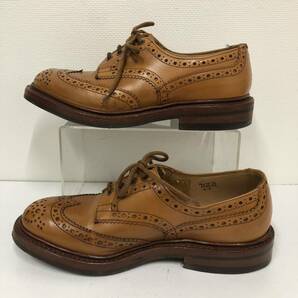 箱付き★【Tricker's】トリッカーズ★ドレスシューズ バートン ウイングチップ サイズ6 M5633 BOURTON 04の画像5