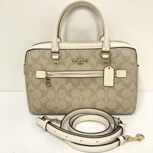 【COACH】コーチ★ハンドバッグ ショルダーバッグ 2WAY シグネチャー F83607 04