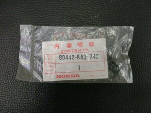 未開封 純正部品 ホンダ HONDA プレート スプリングハンガー 90442-KA3-740 管理No.40943