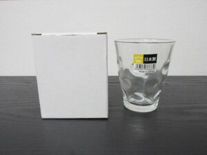 日用品 生活雑貨 食器 コップ グラス 日本製 ガラス クリスタル 食洗機対応 MadeinJapan 未使用 新品 ①