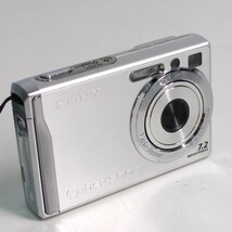 【動作未確認】SONY ソニー Cyber-shot サイバーショット コンパクトデジタルカメラ DSC-W80 FULL HD 7.2 MEGA PIXELS T0430_画像3