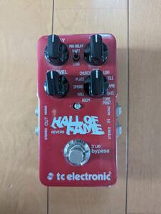 HALL OF FAME ーtc electronic REVERBー　箱付き　☆送料無料☆ 