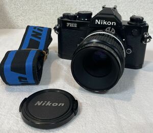 ☆美品.動作未確認☆ニコン Nikon FM2 NIKKOR 55mm 1:2.8レンズ　※現状渡し