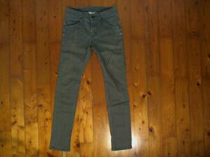 ☆レア品☆国産☆リー　ジョガーズスキニー LM0300【LEE JEGGERS SKINNY】スキニー ジーンズ　ジーパン S 黒 グレー クリックポスト可