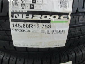 数量限定処分！BS エコピア NH200C 145/80R13 22年 新品4本セット