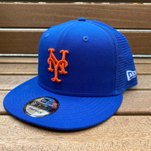 ラスト1 米国正規品 NEWERA ニューエラ MLB メッツ NY Mets 青 クラシック トラッカーキャップ ClassicTrucker メッシュ 9FIFTY 海外限定_画像1