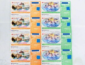 ④ free shipping * Tokyo summer Land 1day Pas 8 sheets ( spring autumn limitation stockholder invitation ticket 4 sheets + stockholder invitation ticket 4 sheets ) *