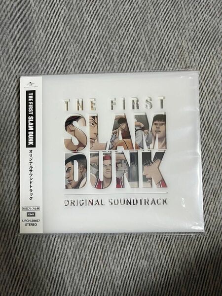 (初回プレス) 三方背クリアケース ブックレット ヴァリアスアーティスト CD 『THE FIRST SLAM DUNK』 