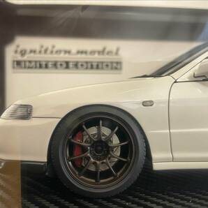 イグニッションモデル 1/18 Honda INTEGRA (DC2) TYPE R Pearl White [Model Car] ；ignition model ホンダ インテグラ VTEC Web限定の画像5