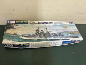 N TAMIYA タミヤ　WATER LINE SERIES JAPANESE LIGHT CRUISER KUMANO ウォーターラインシリーズ NO.344 日本軽巡洋艦 熊野