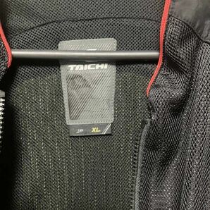 RSタイチ RS TAICHI パット入り プロテクター ライディング メッシュジャケット サイズXL の画像5