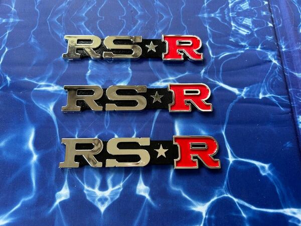 RS-R、エンブレム、メッキ