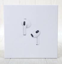 【新品・未開封】AirPods 第三世代 Apple MME73J/Aエアーポッズ アップル エアポッズ ワイヤレスイヤホン 送料無料_画像1