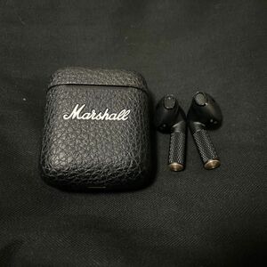 【本体＋ケース】Marshall Minor Ⅲ Bluetoothイヤホン（化粧箱や説明書、充電ケーブルは付属なし）