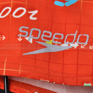 K1899-03■speedo スピード ENDURANCE J メンズトレインボックス練習用水着 SDS81X51 限定 オレンジ Lの画像3