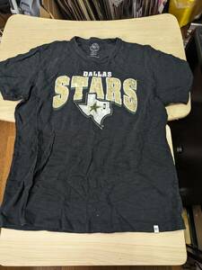 【服飾】 ビンテージ 古着 NHL ホッケー Tシャツ レア Dallas Stars ダラス・スターズ レトロブランド ブラック M