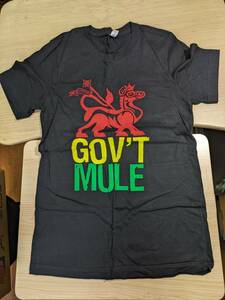 【服飾】 ビンテージ レア Tシャツ バンド 当時物? GOV'T MULE 2006 Dub Side of the Mule CANVAS S 黒 半袖