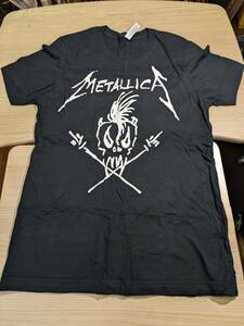 【服飾】 ビンテージ レア Tシャツ バンド 当時物? METALLICA Original Scary Guy ロゴ CANVAS S 黒 半袖