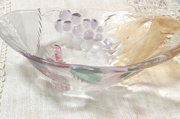 SOGAガラス 曽我ガラス 果物皿 フルーツボウル キラキラ美しいです / そがガラス
