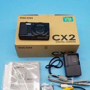 美品 RICOH デジタルカメラ CX2 美品 付属全てあり 充電OK デジカメ コンパクトデジタルカメラの画像1