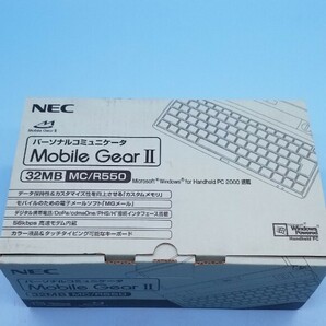 NEC Mobile Gear Ⅱ MC/R550 モバイルギア2 付属品あり 通電、起動確認 の画像10