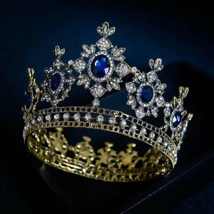 LRM775* wedding Crown ba lock style . woman woman . hair accessory bride color correcting color dress wedding head piece equipment ornament 