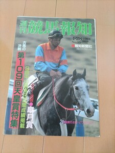 週間競馬報知　平成6年4月28日号　ナリタブライアン　ビワハヤヒデ　ライスシャワー　ナイスネイチャ