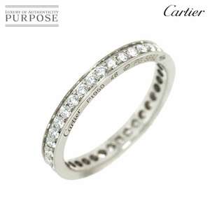 カルティエ Cartier バレリーナ #48 リング ダイヤ Pt プラチナ 指輪 フルエタニティ Diamond Ring 90220335