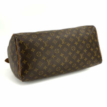 ルイ ヴィトン LOUIS VUITTON モノグラム スピーディ 40 ハンド バッグ ブラウン M41522 ゴールド 金具 Speedy 40 90228330_画像4