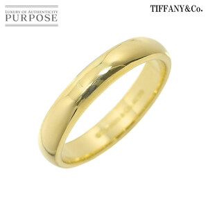 ティファニー TIFFANY&CO. クラシック バンド 20号 リング 幅4.3mm K18 YG イエローゴールド 750 指輪 Classic Ring 90225344