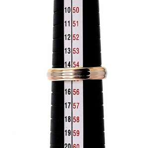 カルティエ Cartier ヴァンドーム #55 リング K18 YG WG PG スリーゴールド 3カラー 750 指輪 Vendome Ring 90224067の画像6