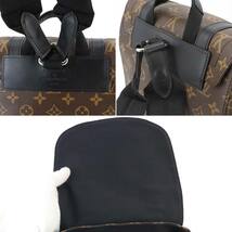 未使用 展示品 ルイ ヴィトン LOUIS VUITTON モノグラム マカサー クリストファー MM バックパック リュック ブラウン M43735 90229869_画像7