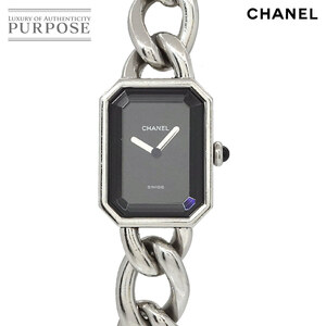  Chanel CHANEL Premiere XL size H0452 Vintage lady's wristwatch black face quartz watch Premiere 90230798