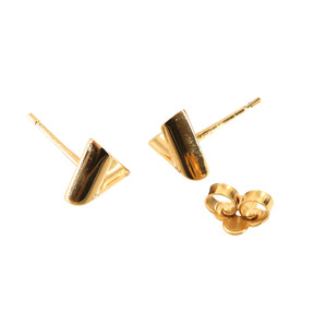 新品同様 ルイ ヴィトン LOUIS VUITTON ピアス エセンシャル V ゴールド M68153 アクセサリー Essential V Earrings 90229536の画像2