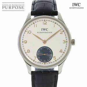 IWC Portuguese рука wa Индия IW545405 мужские наручные часы серебряный механический завод Inter National часы Company Portuguese 90231656