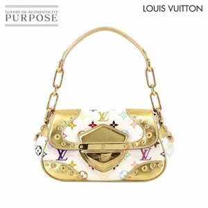 新品同様 ルイ ヴィトン LOUIS VUITTON モノグラム マルチカラー マリリン オール ハンド バッグ レザー ブロン M40206 90231357