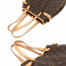 未使用 展示品 ルイ ヴィトン LOUIS VUITTON モノグラム バティニョール ヴェルティカル トート バッグ ブラウン M51153 90231389_画像5